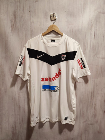 FC Aarau 2011 2012 home Size XL Nike football shirt jersey trikot soccer kit tee