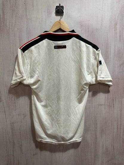 SIGNED kids Manchester United 1998 1999 away shirt jersey kit soccer football