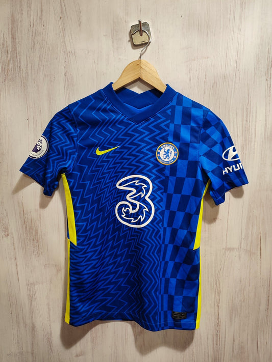 Kids FC Chelsea 2021 2022 home Sz L shirt jersey football soccer kit tee trikot