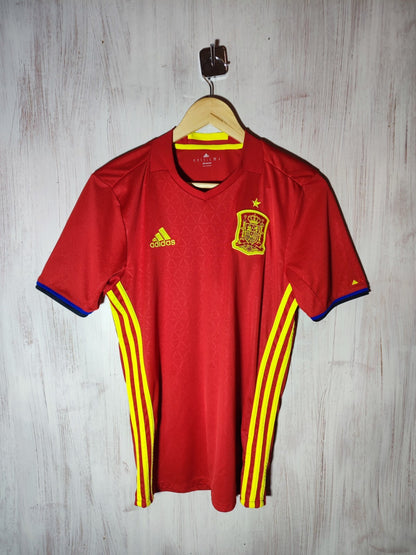 Spain team 2015 2016 home Size S Adidas shirt jersey maillot football soccer kit