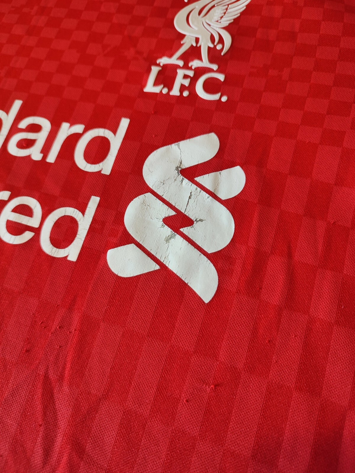 FC Liverpool 2015 2016 home Size S New Balance shirt soccer jersey football kit