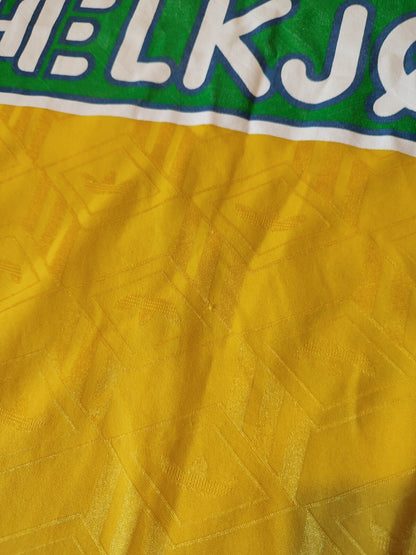 MATCH WORN/ISSUED Lillestrøm SK 1995 home soccer shirt jersey football kit LSK