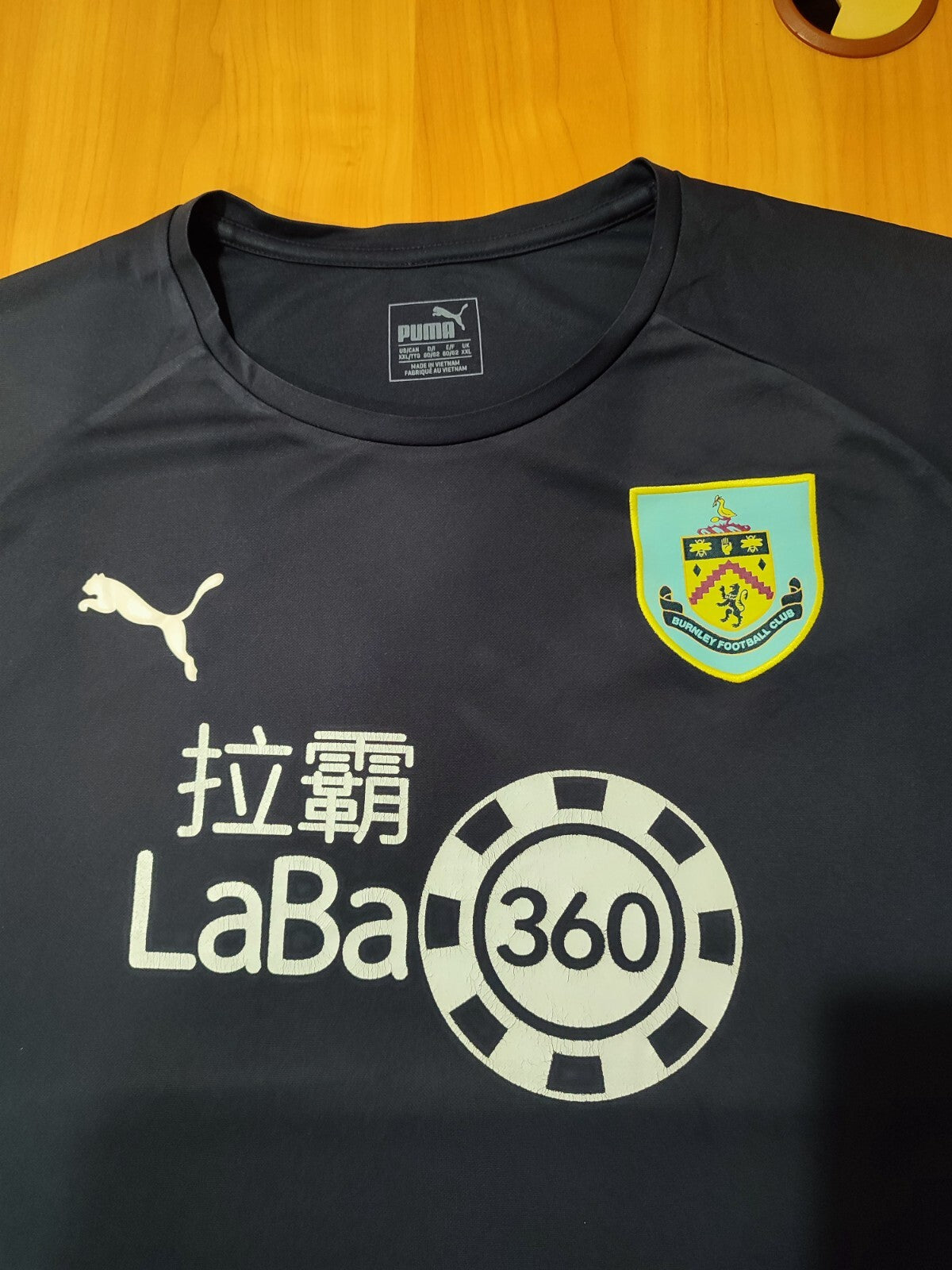 Burnley FC 2018 2019 training Size 2XL Puma football shirt soccer jersey kit XXL