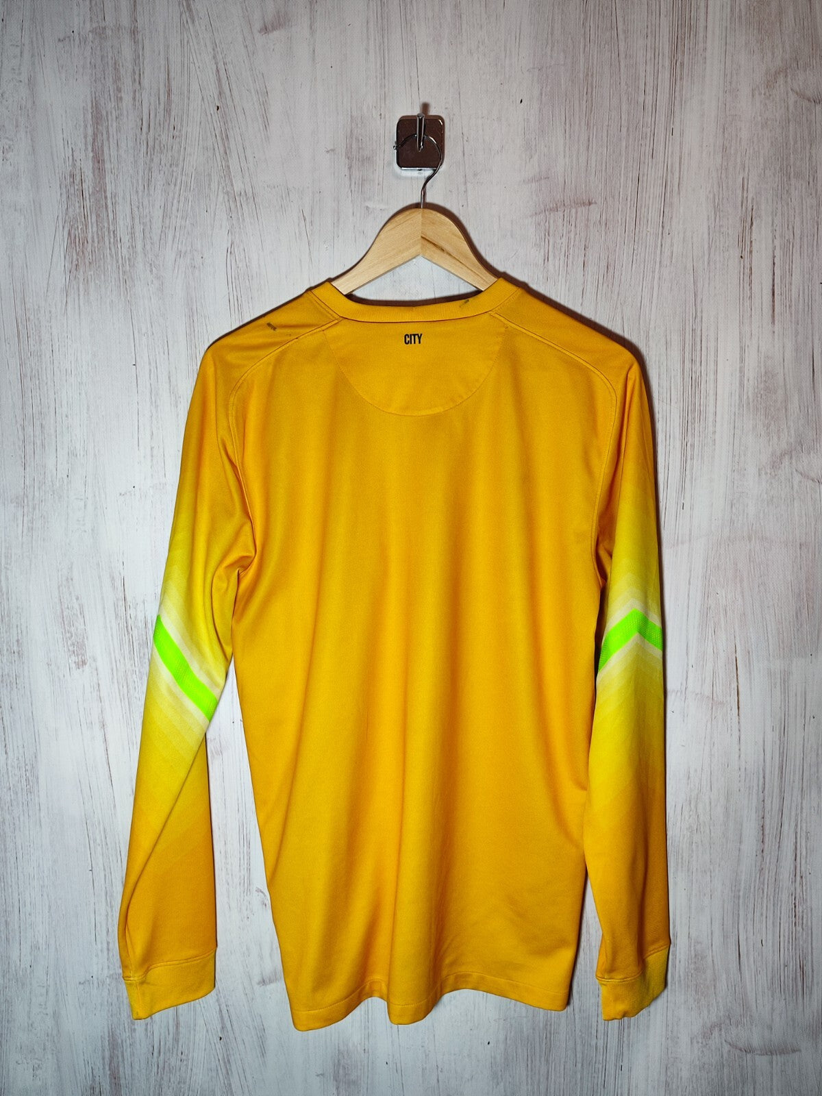 Manchester City 2014 2015 Goalkeeper Sz M Nike shirt jersey football soccer kit