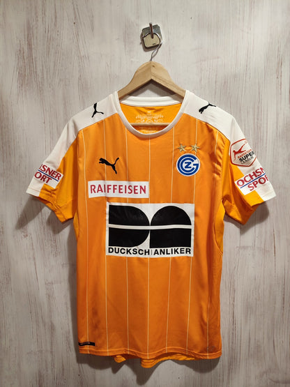 Grasshoppers Club Zurich 2016 2017 away Size M football shirt jersey kit Pickel