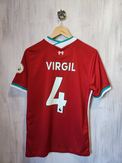 FC Liverpool 2020 2021 home Size M Nike shirt soccer jersey kit football Virgil