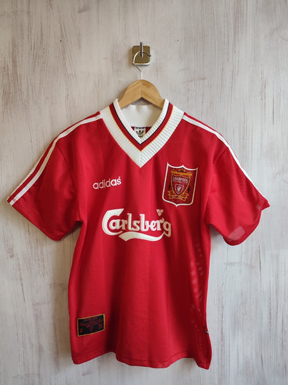FC Liverpool 1995 1996 Home Size S shirt soccer jersey football kit maillot tee