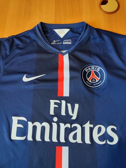 Paris Saint-Germain 2015 2016 home Sz M jersey shirt football soccer Ibrahimovic