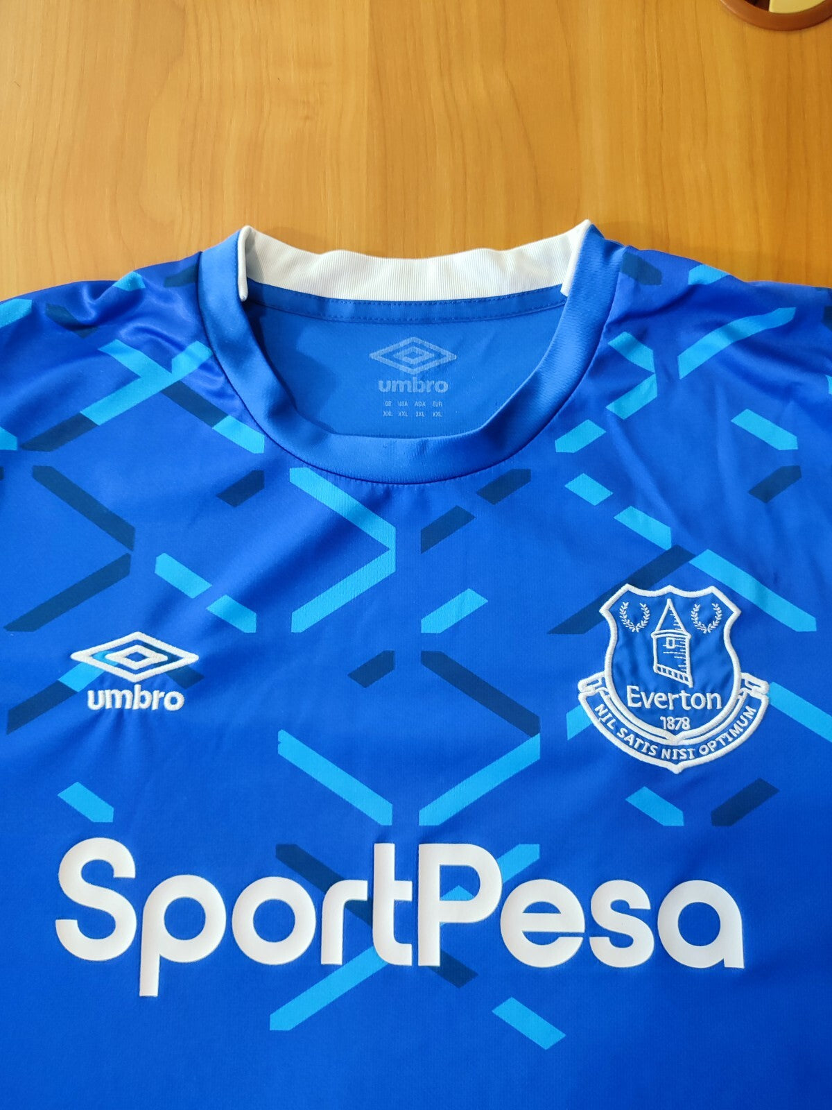 FC Everton 2019 2020 home Sz 2XL football shirt jersey maillot soccer Umbro XXL