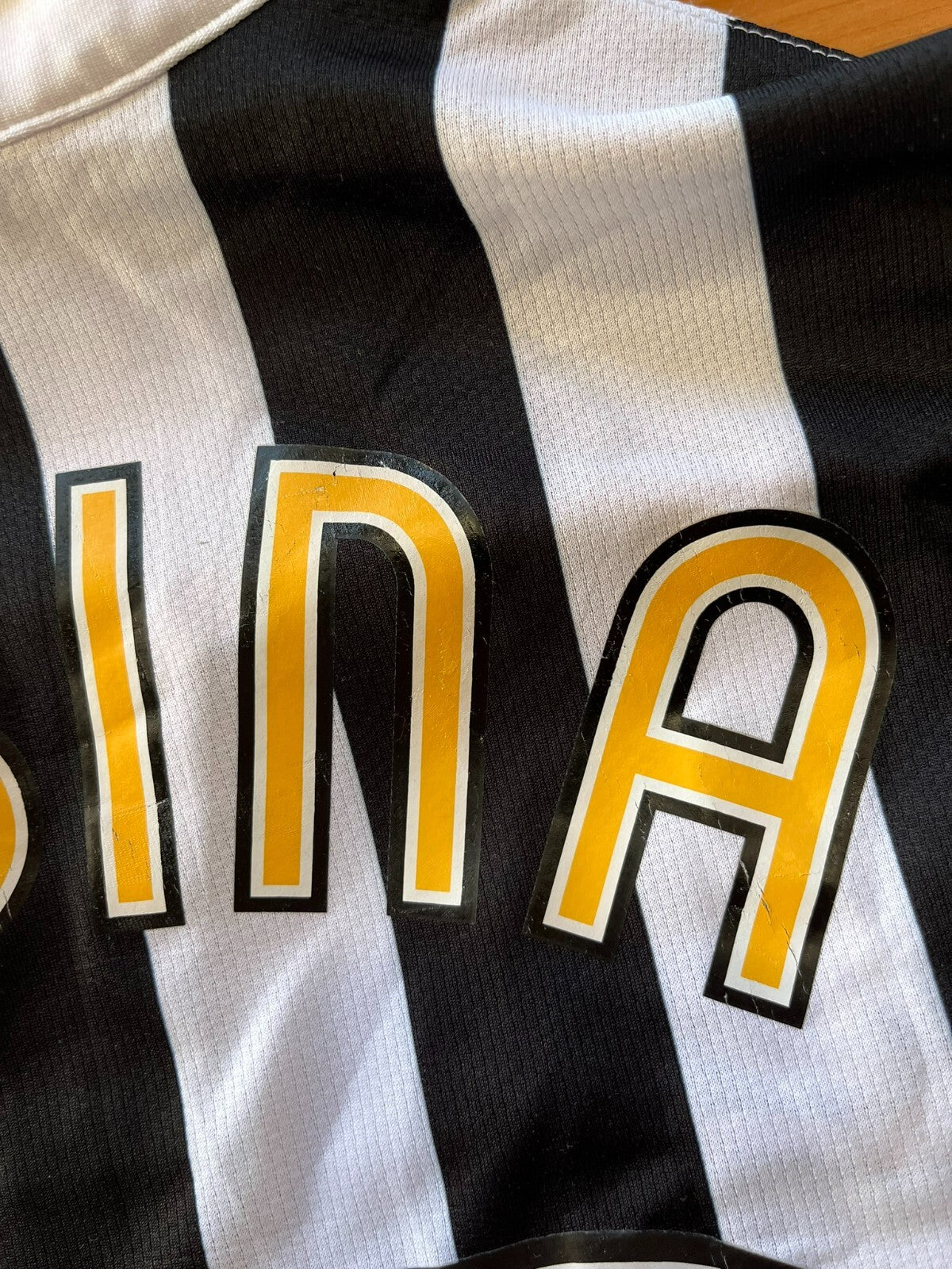 MATCH WORN or ISSUED jersey Juventus 2006/07 Home Sz L shirt soccer football kit