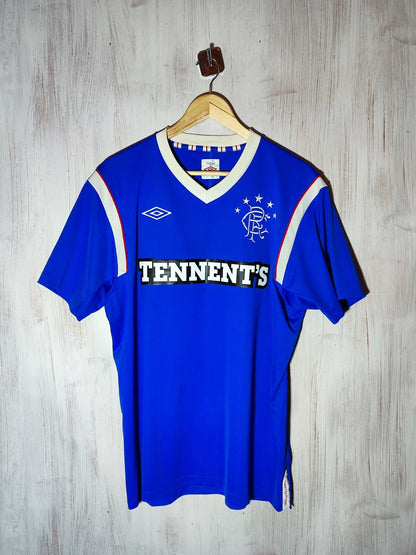 Glasgow Rangers 2011 2012 home Size L football soccer shirt jersey kit tee Umbro