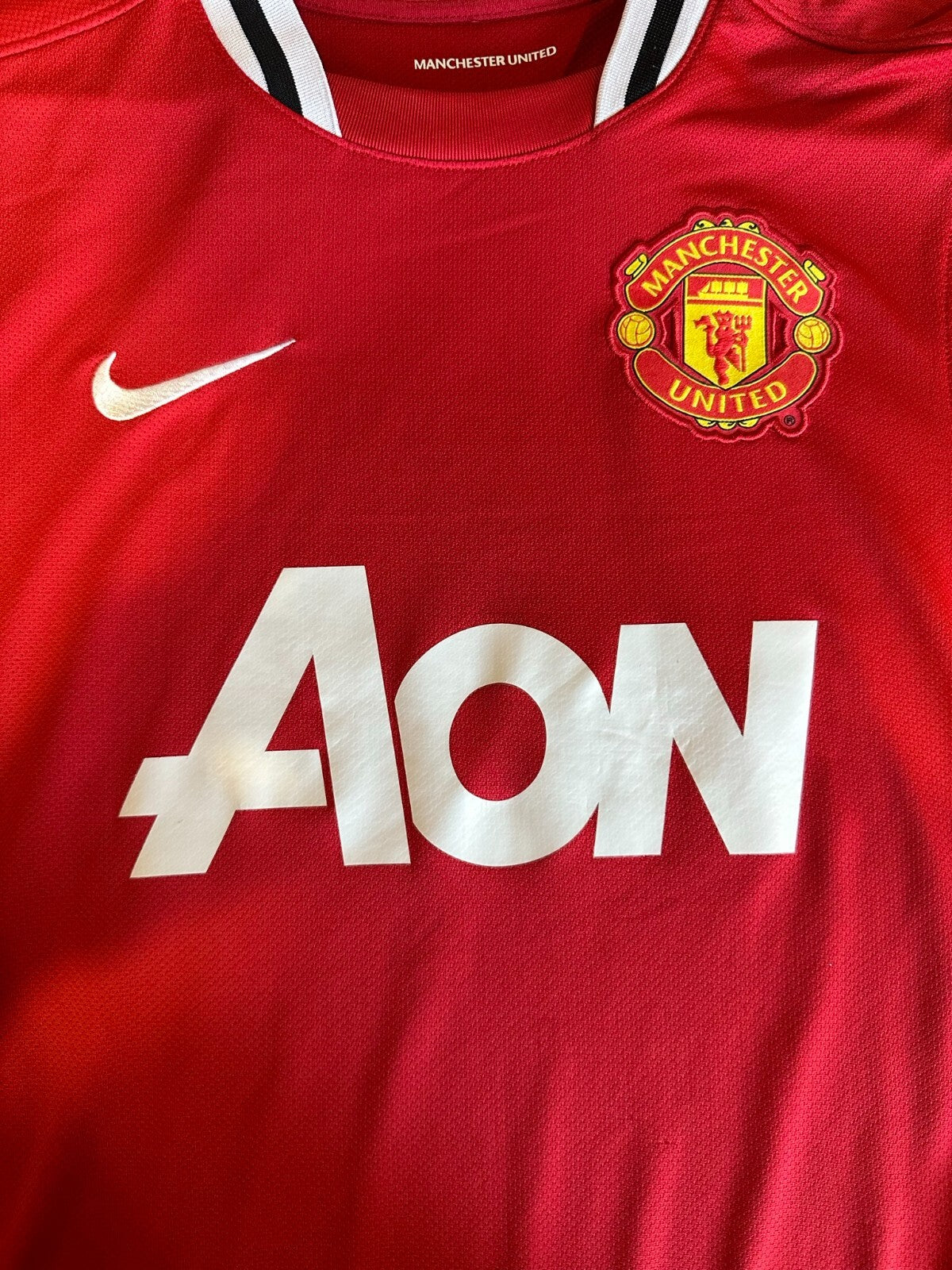 Manchester United 2011 2012 home Size S shirt jersey football soccer maillot kit