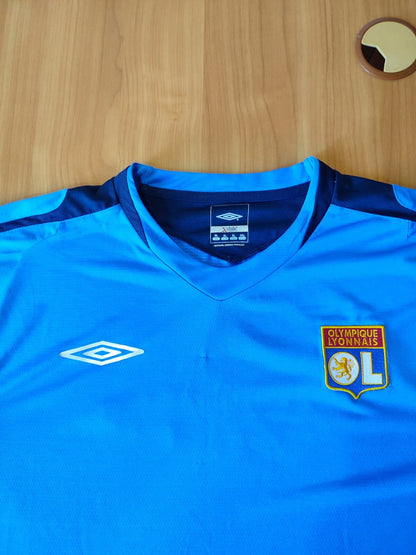 Olympique Lyonnais 2000's training Sz XL Adidas shirt jersey soccer football kit