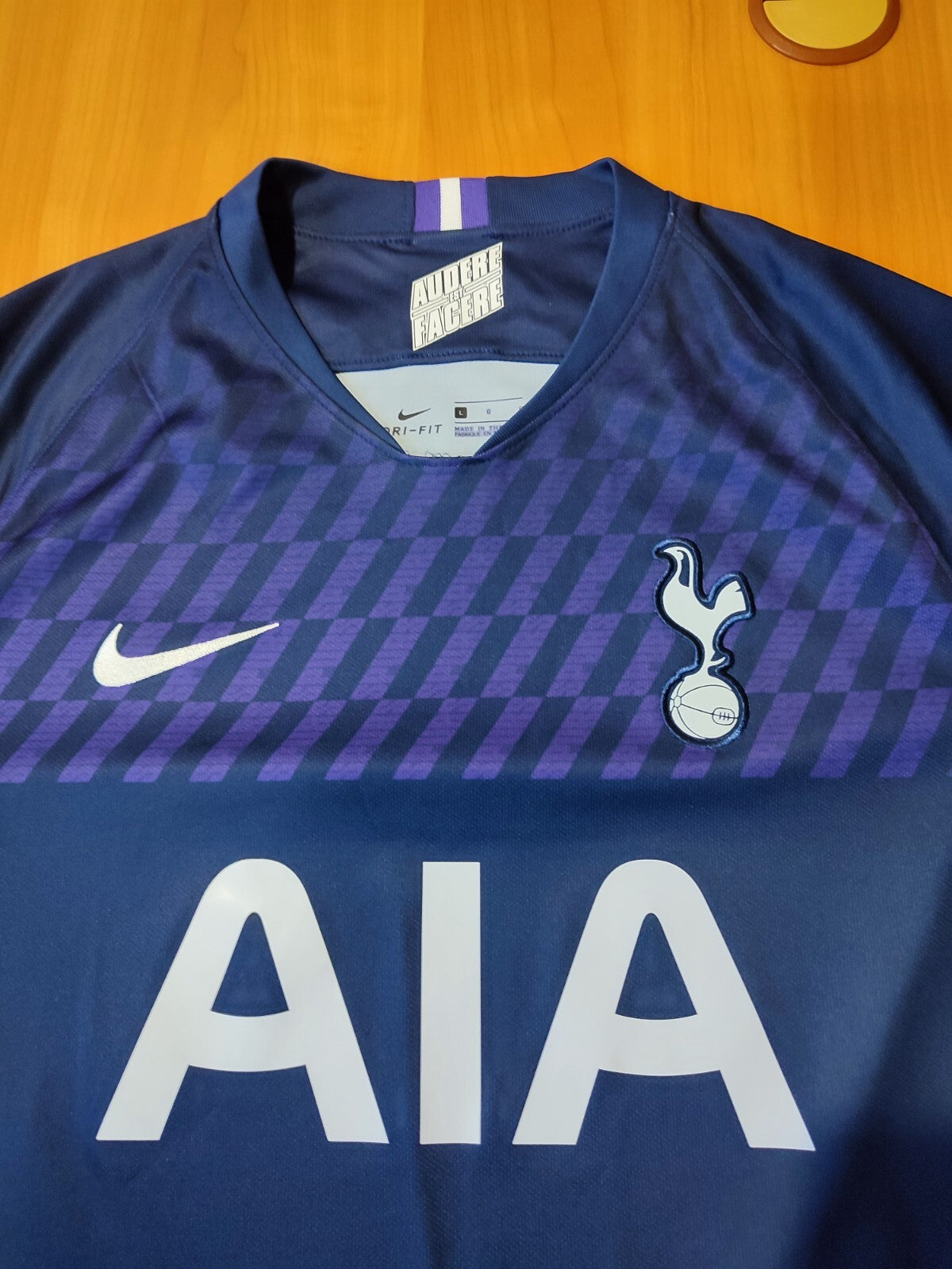 Tottenham Hotspur 2019 2020 away Sz L shirt jersey soccer football Nike kit tee