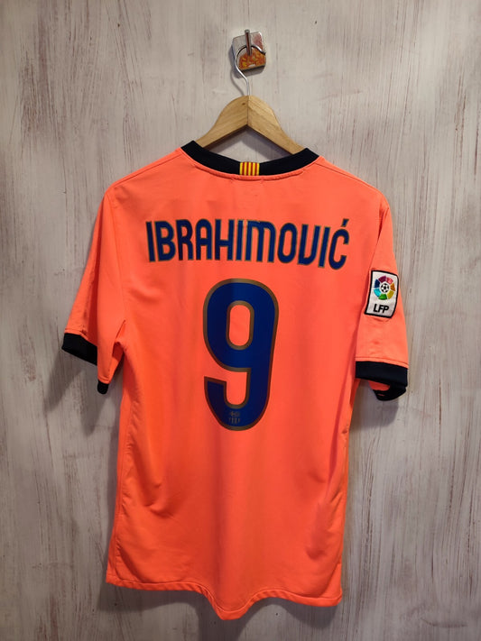 FC Barcelona 2010 2011 away Size M Nike shirt jersey soccer football Ibrahimovic