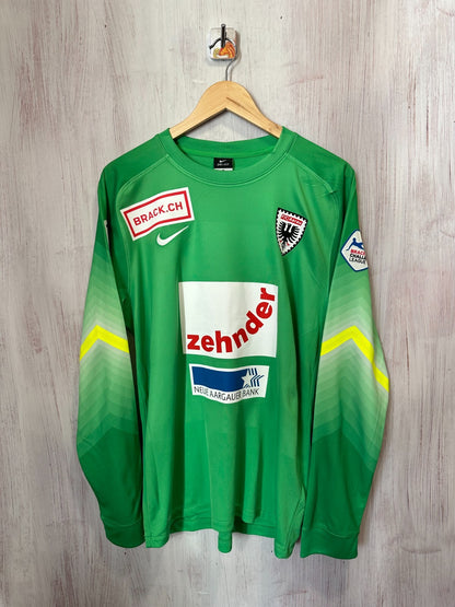 FC Aarau 2015 2016 goalkeeper Size L football shirt jersey soccer Deana kit tee