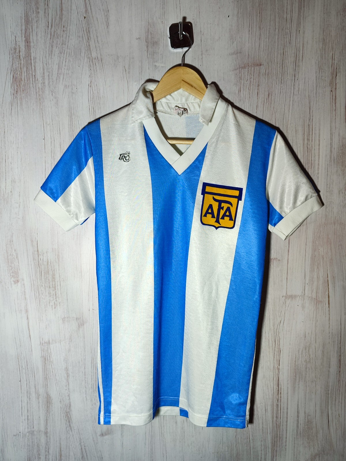 Argentina 1980's home TRO Size M shirt jersey soccer football kit 80's vintage