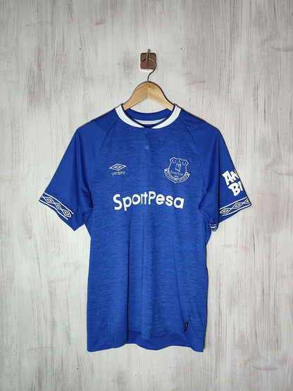 FC Everton 2018 2019 home Size M Umbro shirt jersey soccer kit football maillot