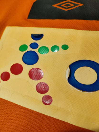 Panthrakikos 2000's away Size L football shirt soccer jersey vintage kit maillot