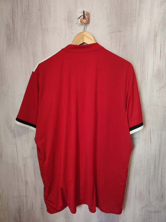 Manchester United 2017 2018 home Sz 2XL Adidas soccer shirt jersey football XXL