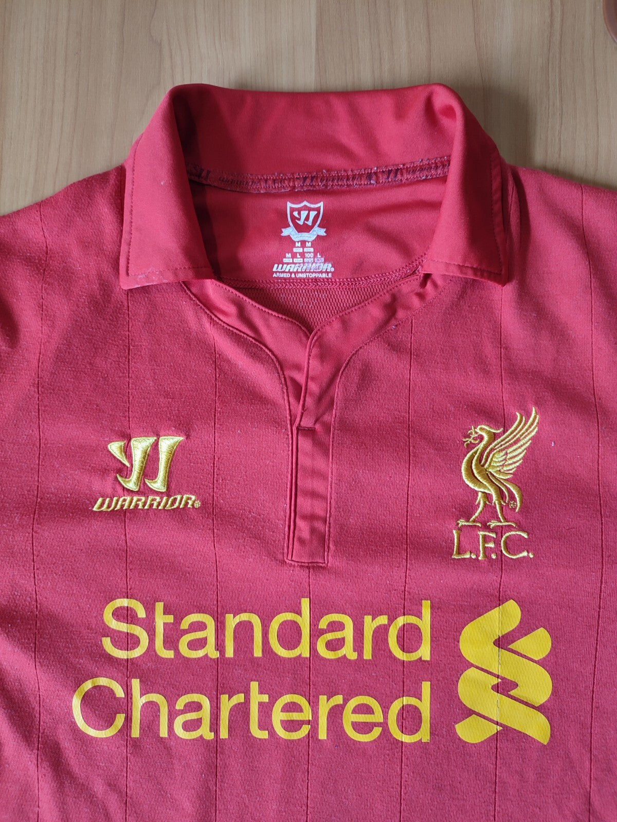 FC Liverpool 2012 2013 home Size M football shirt jersey soccer tee kit Warrior