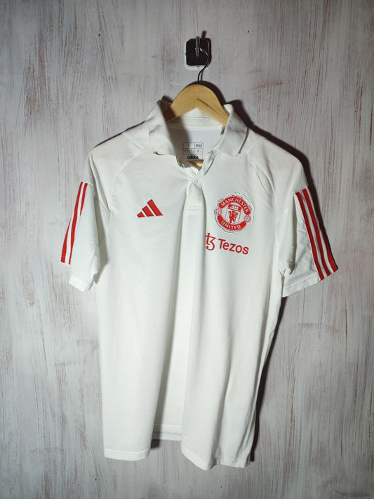 Manchester United 2023 2024 polo Size S jersey shirt soccer football tee Adidas
