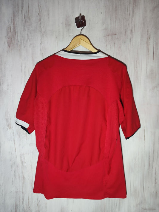 Manchester United 2004 2005 2006 home Sz L soccer shirt jersey football kit tee