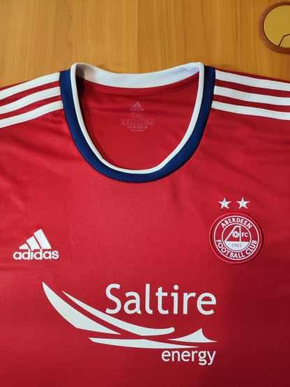 FC Aberdeen 2021 2022 home Sz 3XL  football shirt soccer jersey tee kit Adidas