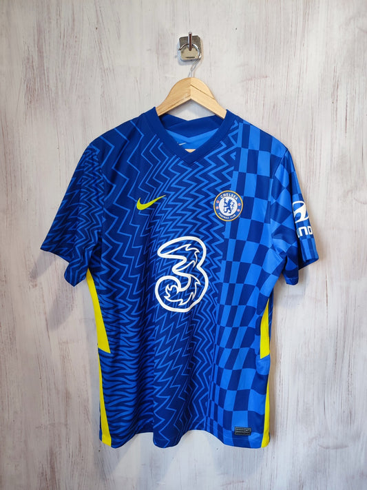 FC Chelsea London 2021 2022 home Size L shirt jersey football soccer Nike Mount
