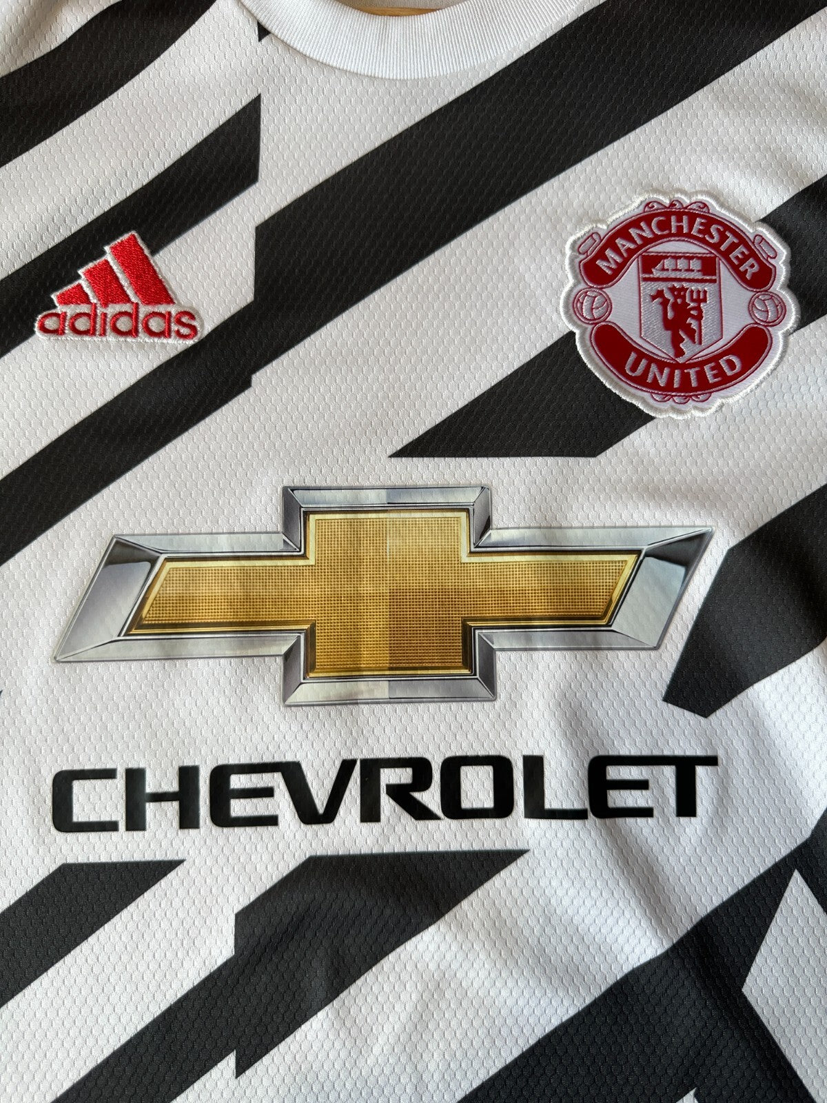 Manchester United 2020 2021 3rd Size S Adidas third shirt soccer football jersey