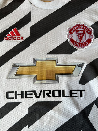 Manchester United 2020 2021 3rd Size S Adidas third shirt soccer football jersey