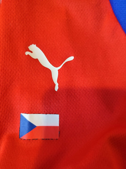 Czech Republic 2000 2001 home XL Puma shirt jersey football soccer kit vintage