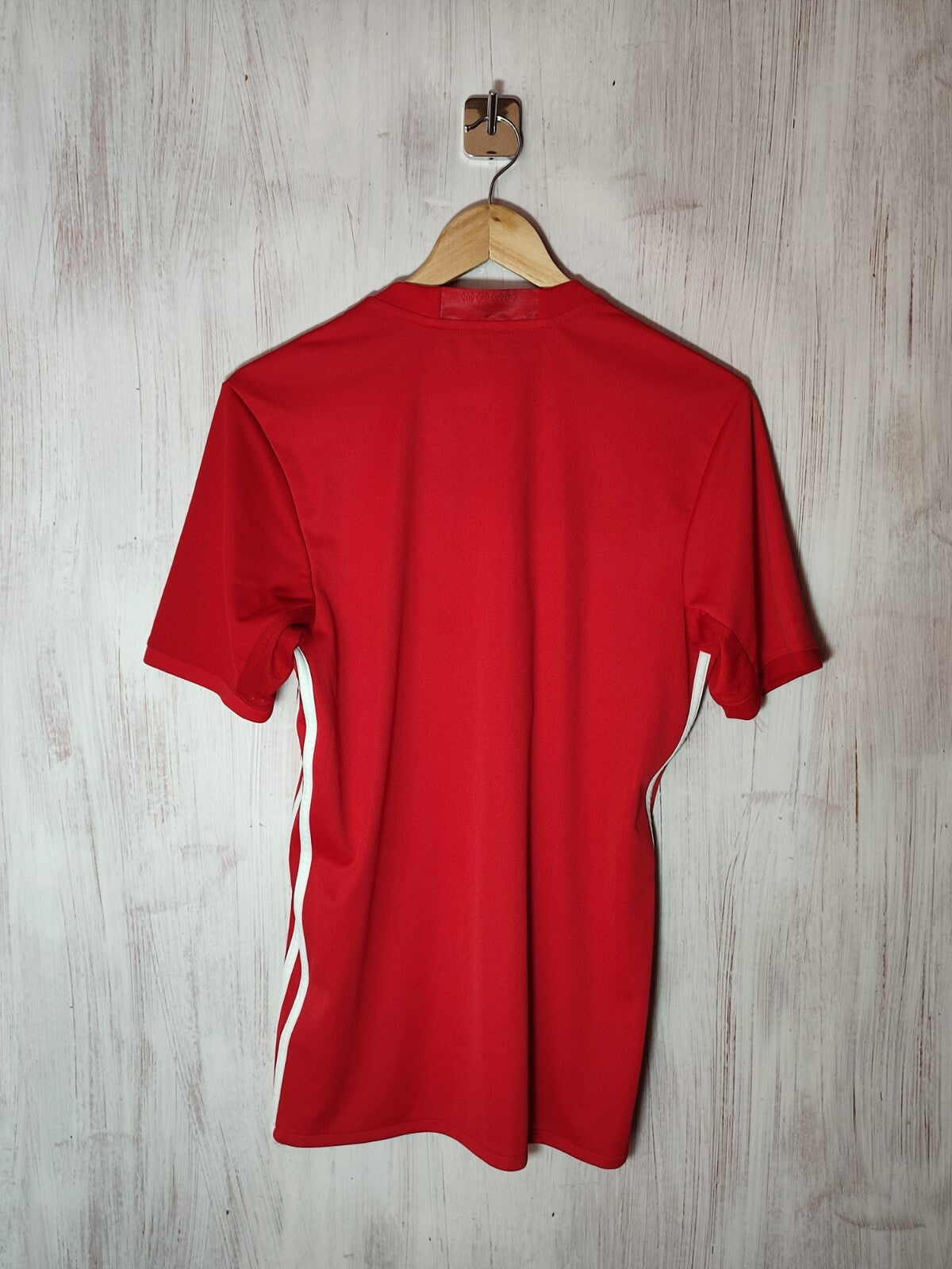 Manchester United 2016 2017 home Sz S Adidas football soccer shirt jersey maglia