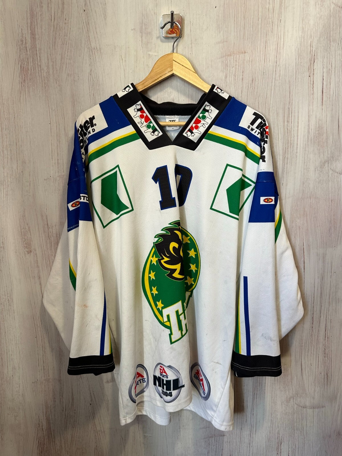 HC Thurgau Sz M Thunder Sports ice hockey jersey shirt tee kit trikot SCL
