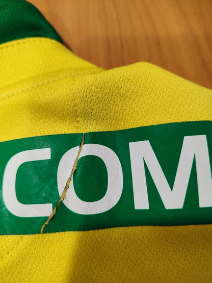 FC Norwich City 2017 2018 home Size S Errea shirt soccer football jersey kit tee