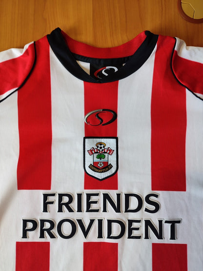 FC Southampton 2005 2006 home Size L Saints football soccer shirt jersey kit tee