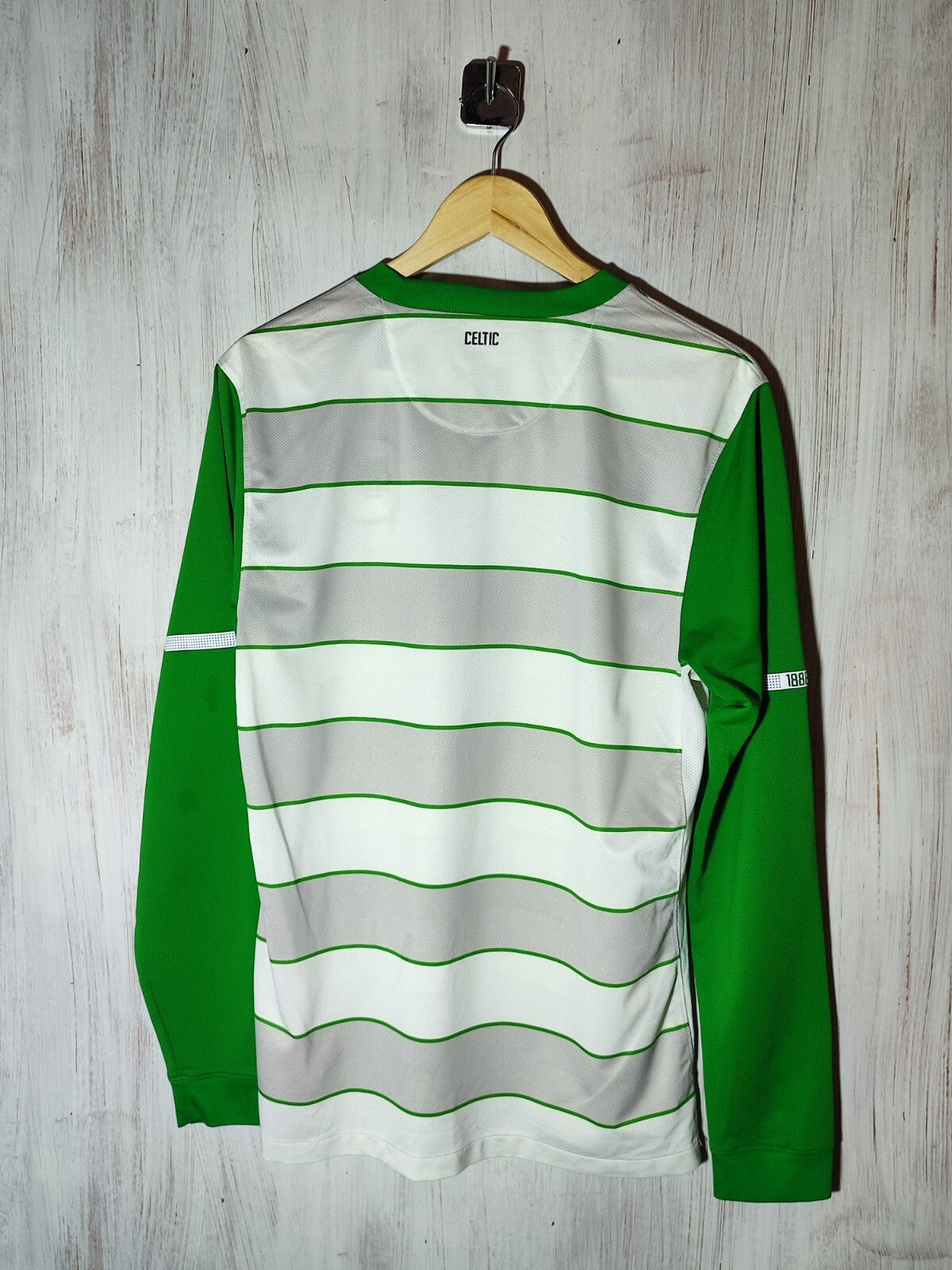 FC Celtic 2011 2012 away Sz M football shirt soccer jersey Nike tee kit tee L/S