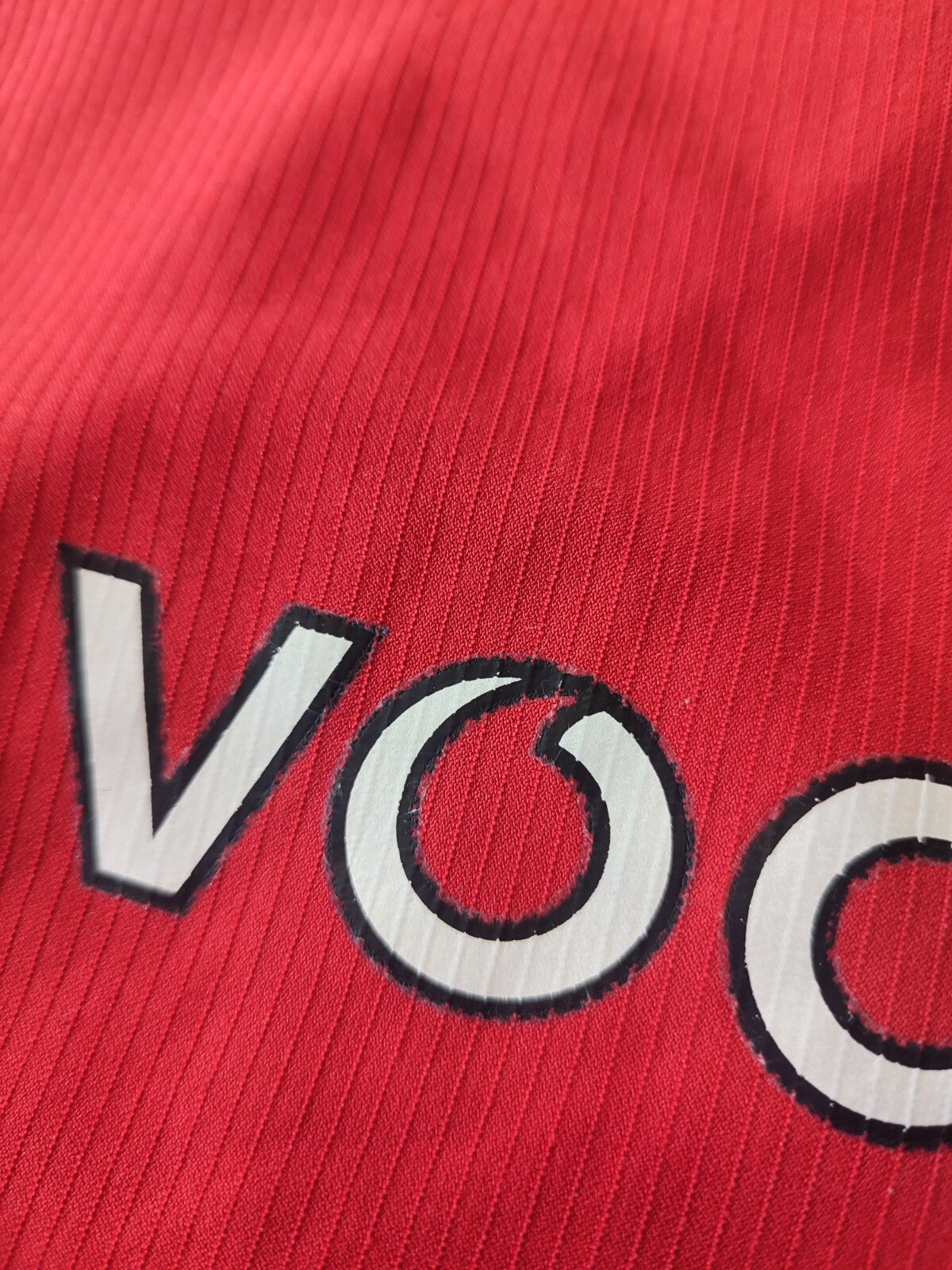 Manchester United 2004 2005 2006 home Sz L soccer shirt jersey football kit tee