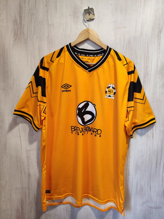 FC Cambridge United 2023 2024 home Sz 2XL Umbro football soccer shirt jersey XXL