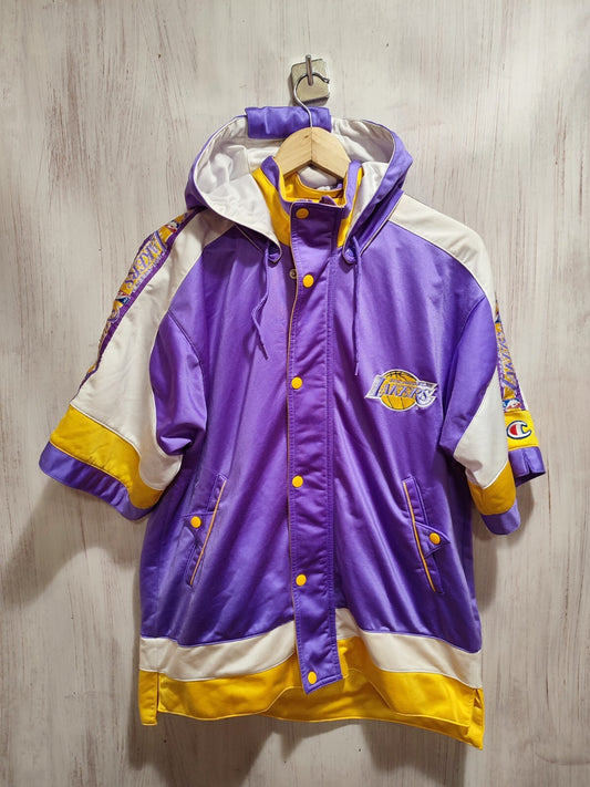 Los Angeles Lakers NBA 1990th training Sz S Champion Basketball kit TOP 90th