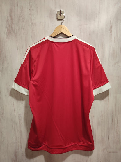 Manchester United 2015 2016 home Size L Adidas soccer shirt jersey football kit
