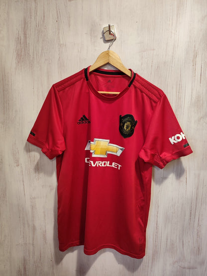 Manchester United 2019 2020 home Size L Adidas soccer shirt jersey football kit