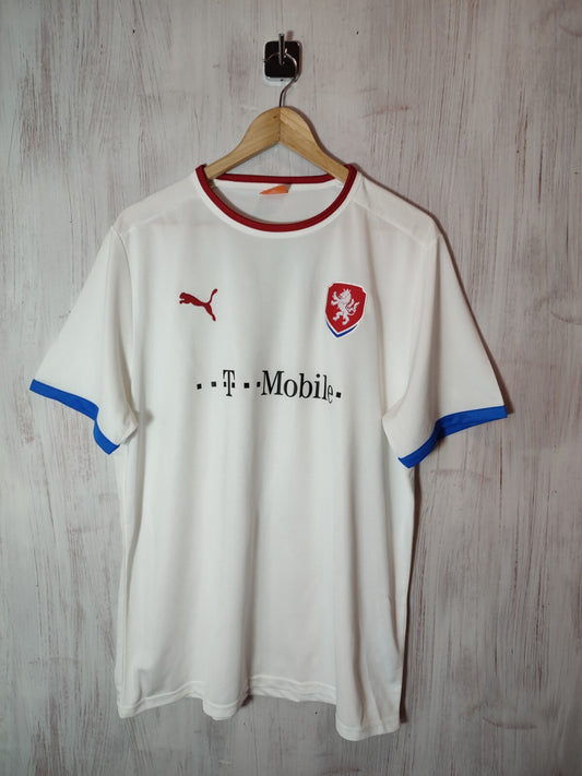 Czech Republic 2012 away Size 2XL Puma shirt jersey kit football soccer tee XXL