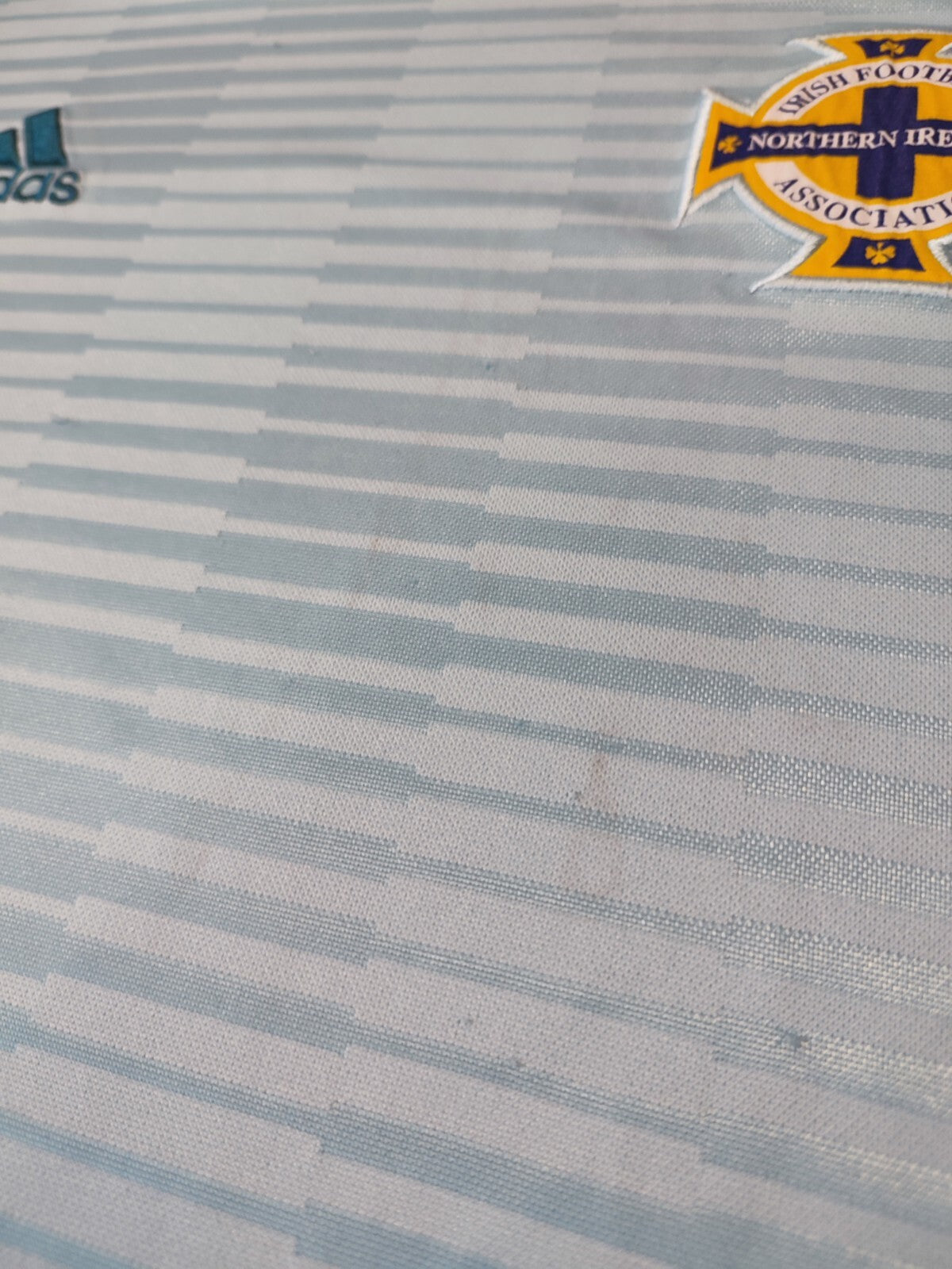 Northern Ireland 2018 2019 away Sz L Adidas shirt jersey soccer football kit tee