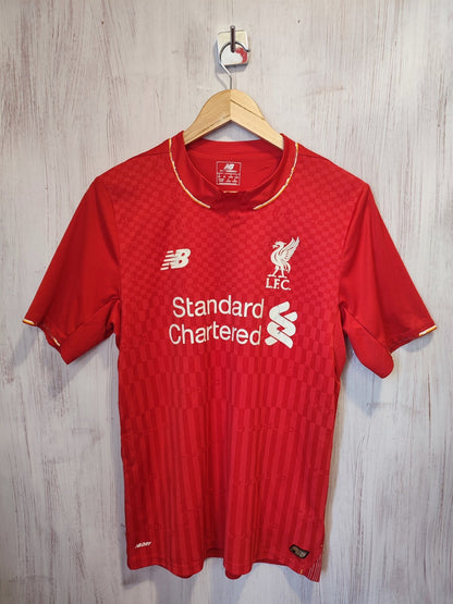 FC Liverpool 2015 2016 home Size S New Balance shirt soccer jersey football kit