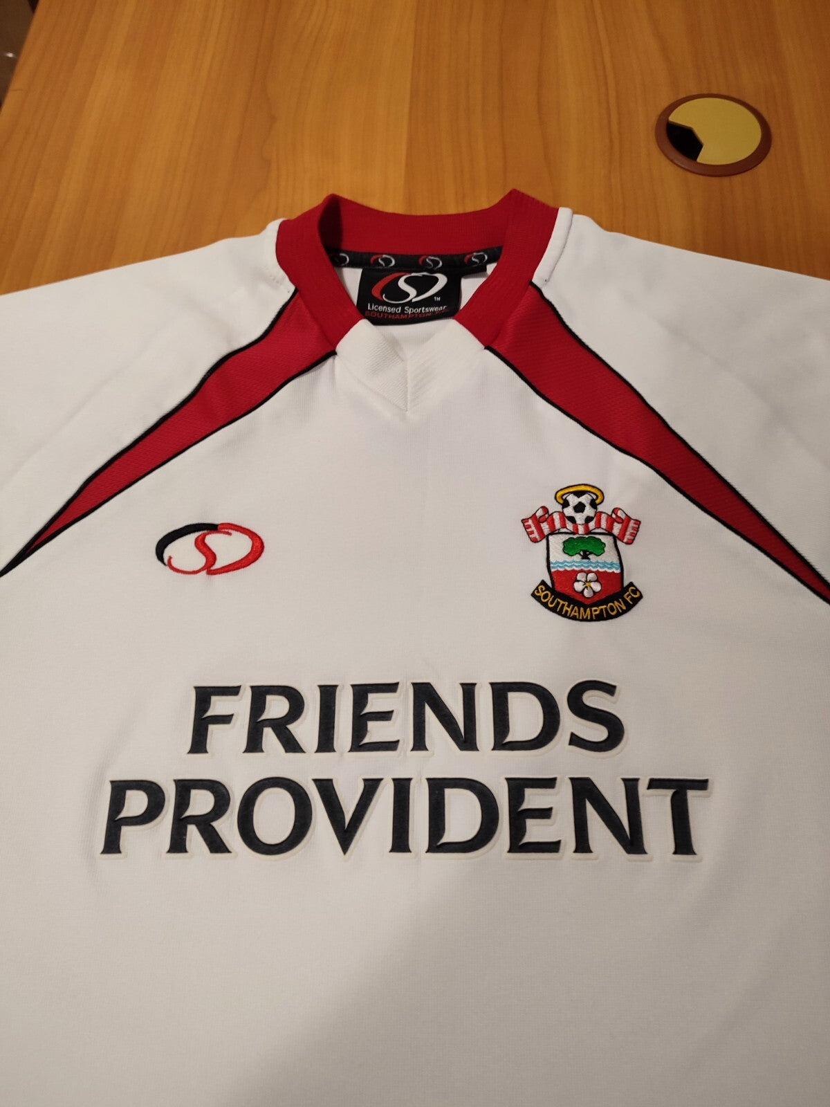 FC Southampton 2002 2003 2004 away Size 42-44" soccer football shirt jersey kit