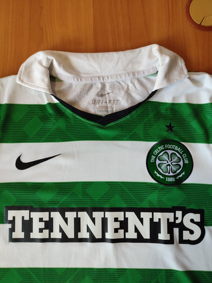 AUTHENTIC FC Celtic 2010 2011 2012 home Size M football shirt soccer jersey kit