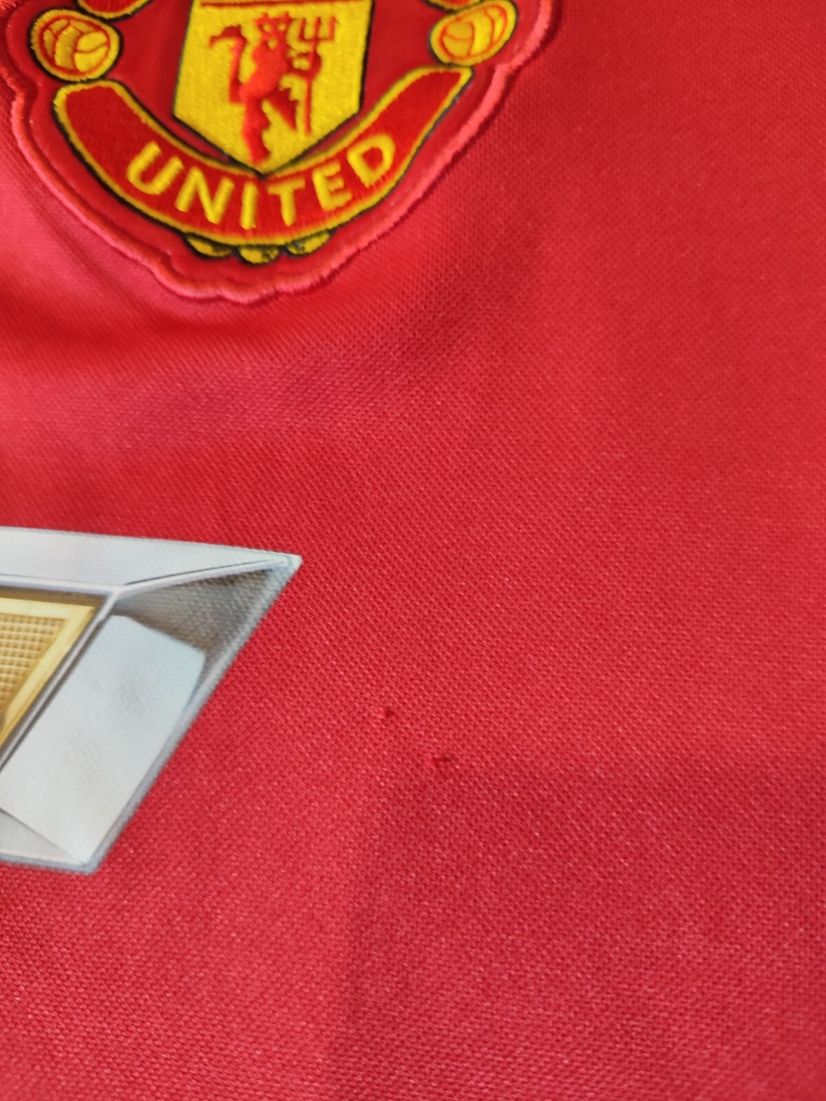 Manchester United 2016 2017 home Sz S Adidas football soccer shirt jersey Bailly