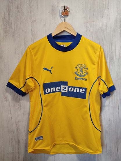 FC Everton 2000 2001 away Size S Puma shirt jersey soccer football kit VINTAGE