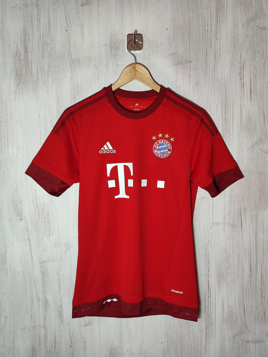 Bayern Munich 2015 2016 home Sz S Adidas shirt jersey trikot soccer kit football